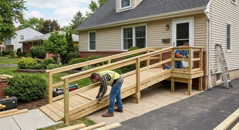 Accessible Ramp Installation in Kansas City, KS