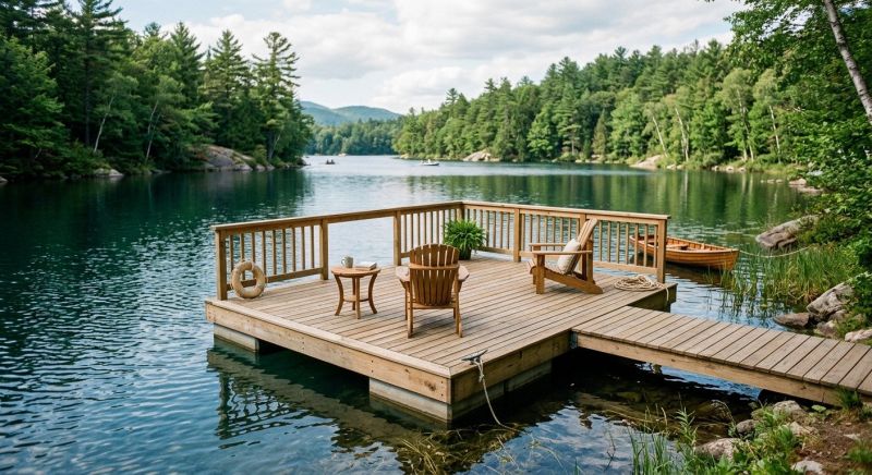 Floating Deck Installation in Redmond, WA